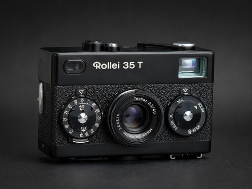 Rollei film camera nera - rollei,